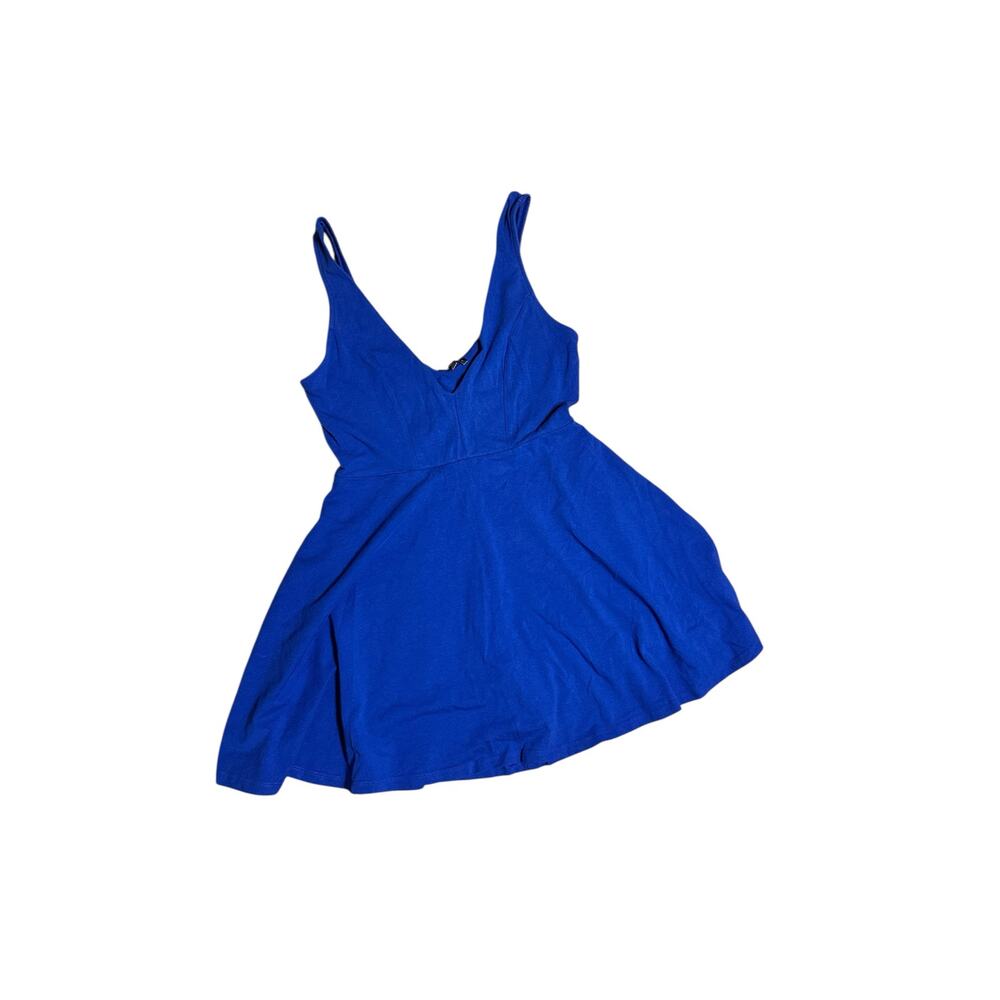 Express Mini Sundress Royal Blue Built In Shorts Women's Size Small